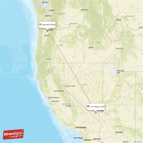 flights to vegas from portland oregon.